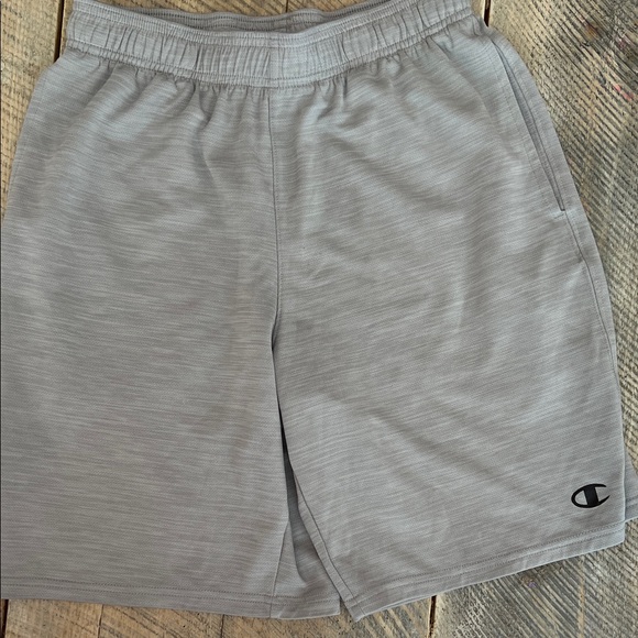 Champion Men's Athletic Light Gray Shorts - Picture 1 of 2